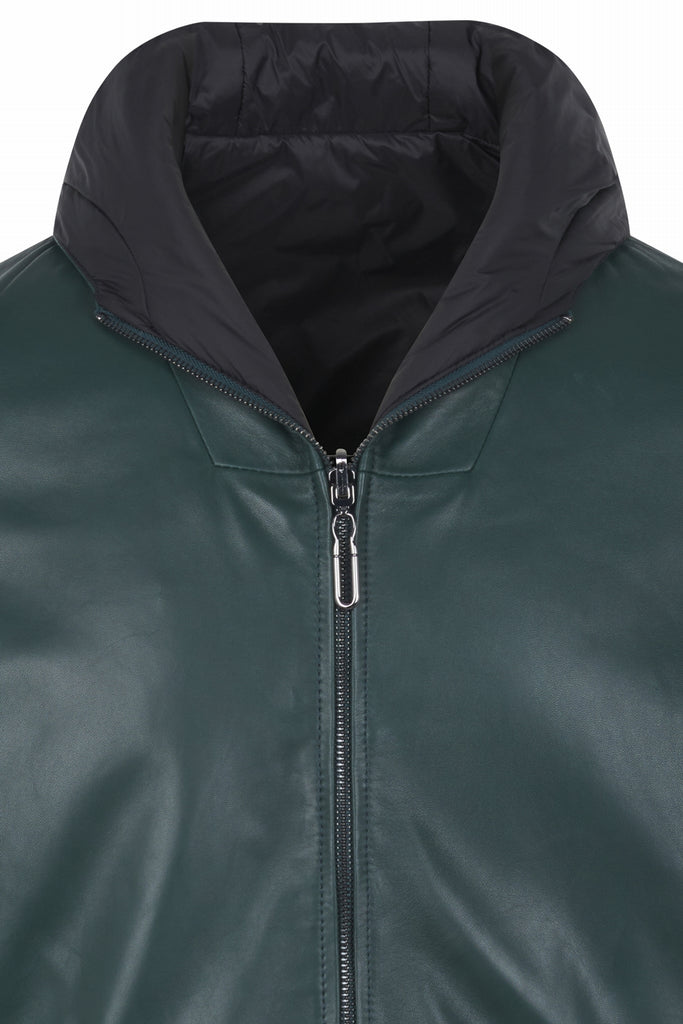 BLOUSON EN CUIR SPORTSWEAR - FRONTENAC CHARDON