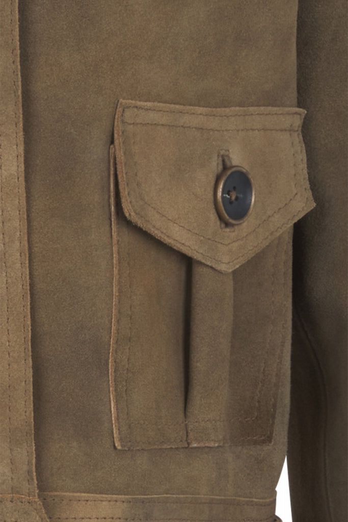 BLOUSON EN DAIM CROISÉ - WELLINGTON VEL TERRE