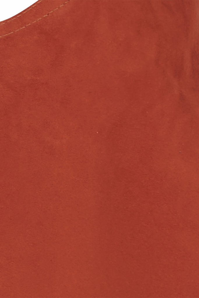 DÉBARDEUR EN DAIM - PLAYA PAPRIKA