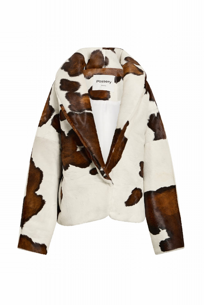 DOUDOUNE EN VACHE OVERSIZE - BODEN CAV VACHE