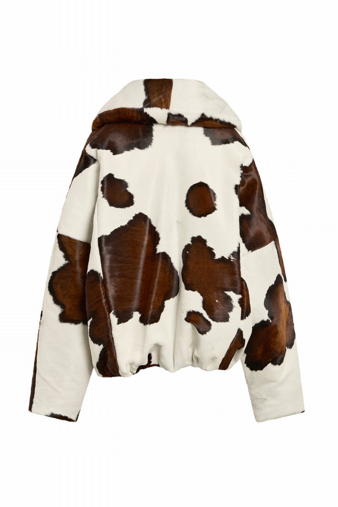 DOUDOUNE EN VACHE OVERSIZE - BODEN CAV VACHE