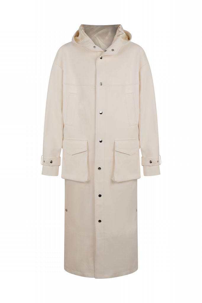 MANTEAU EN CUIR BUBBLE - LEEDS BUBBLE CRYSTAL