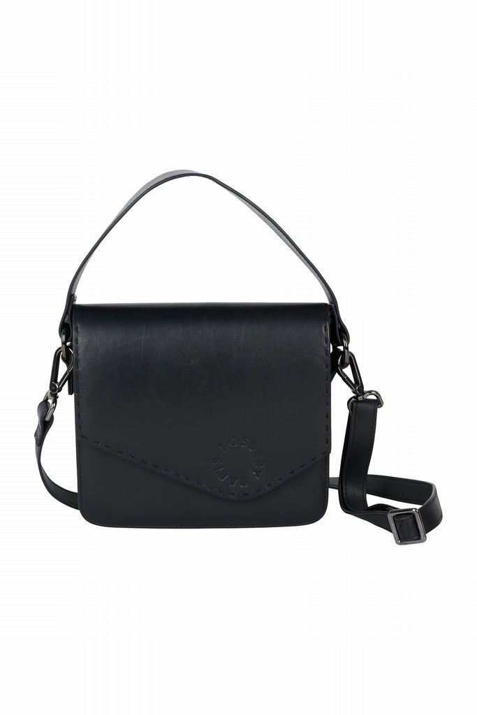 PETIT SAC BANDOULIÈRE EN CUIR - JOLISE NOIR