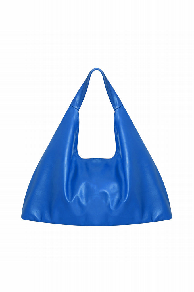 SAC EN CUIR CABAS - PARIS WAXY MAJORELLE
