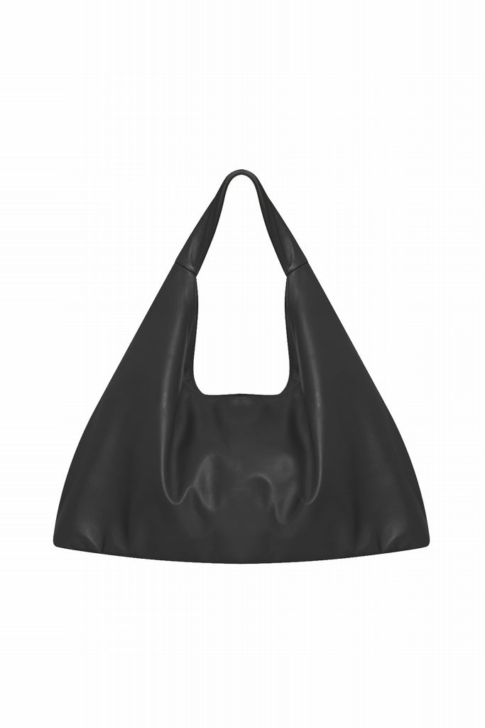 SAC EN CUIR CABAS - PARIS WAXY NOIR