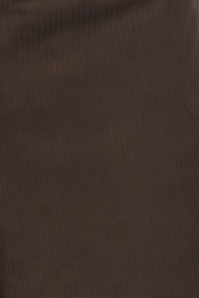 SHORT EN DAIM CÔTELÉ - RAINY VEL NOISETTE