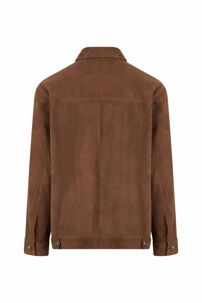 VESTE EN DAIM ZIPPÉE - REUS VEL ELEPHANT